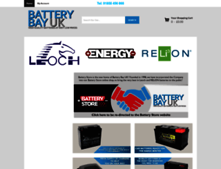 batterybay.co.uk screenshot