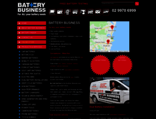 batterybusiness.com.au screenshot
