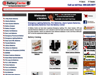 batterycenter.com screenshot