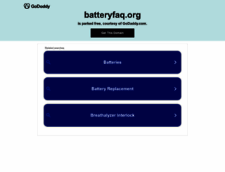 batteryfaq.org screenshot