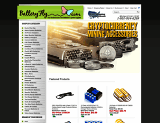 batteryfly.com screenshot