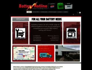 batteryhotline.com.au screenshot