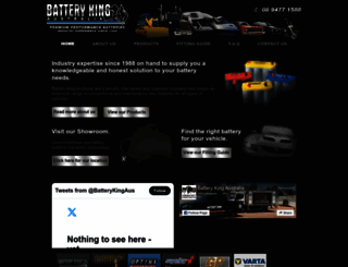 batteryking.com.au screenshot