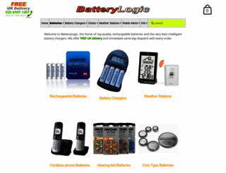 batterylogic.co.uk screenshot