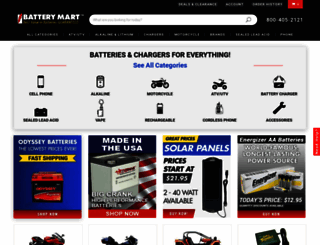 batterymart.com screenshot