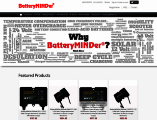 batteryminders.com screenshot