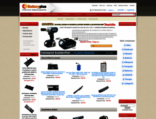 batteryplus.at screenshot