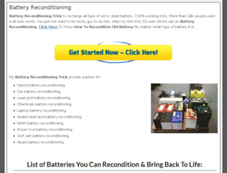 batteryreconditioningtrick.com screenshot
