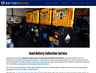 batteryrescue.com.au screenshot