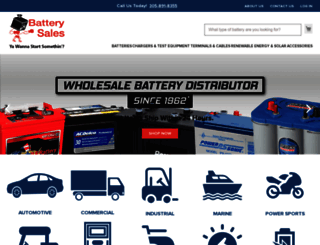 batterysales.com screenshot