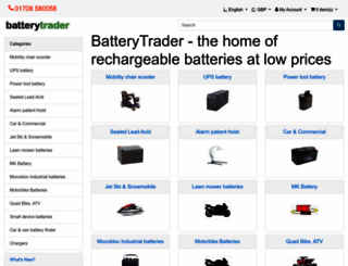 batterytrader.com screenshot