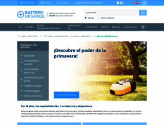 batteryupgrade.es screenshot
