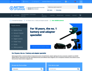 batteryupgrade.net screenshot