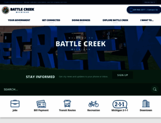 battlecreekmi.gov screenshot