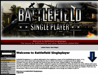 battlefieldsingleplayer.com screenshot
