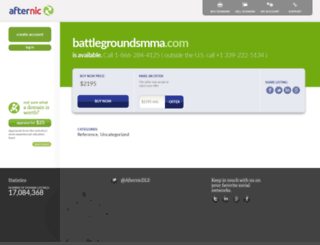 battlegroundsmma.com screenshot