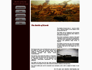 battleofkursk.org screenshot