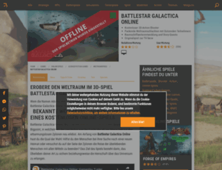 battlestar-galactica.browsergames.de screenshot