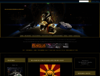 battlestarfanclub.com screenshot