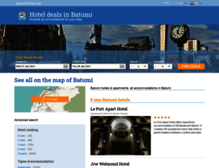 batumihotels.net screenshot