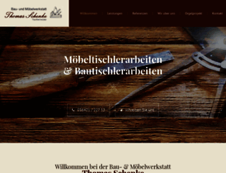 bau-und-moebelwerkstatt-schenke.de screenshot