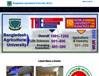 bau.edu.bd screenshot