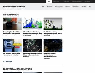 bauaelectric.com screenshot