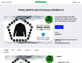baubax-jackets.projectdomino.com screenshot
