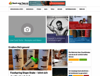 bauch-weg-tipps.net screenshot