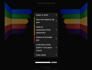 baudeineapp.de screenshot