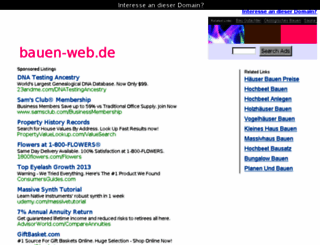 bauen-web.de screenshot