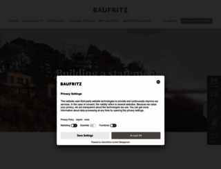 baufritz.co.uk screenshot