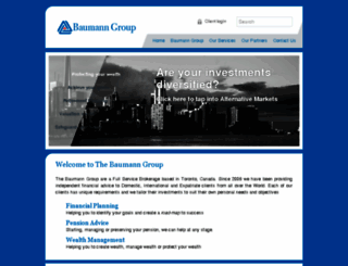 baumanngroup.com screenshot