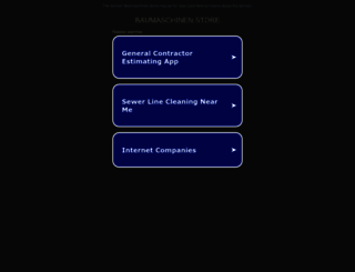 baumaschinen.store screenshot