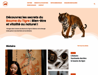 baume-du-tigre.net screenshot