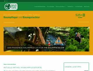 baumpflegeportal.de screenshot
