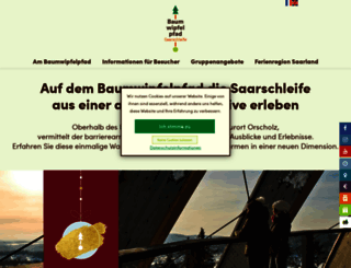 baumwipfelpfad-saarschleife.de screenshot