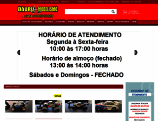 baurumodelismo.com.br screenshot