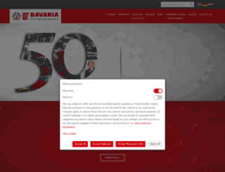 bavariafirefighting.com screenshot