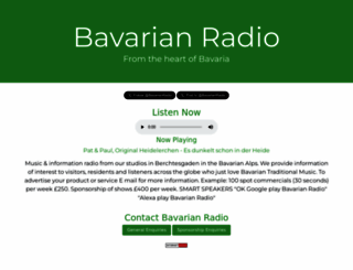 bavarianradio.com screenshot