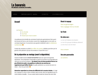 bavarois.fr screenshot