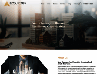 bawaestates.com screenshot