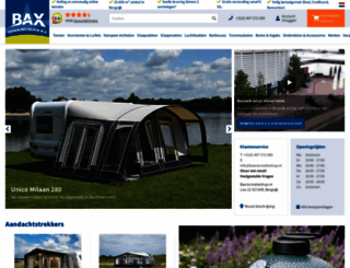 baxrecreatieshop.nl screenshot