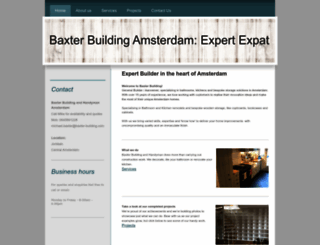 baxter-building.com screenshot