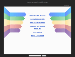bay-pro-locksmith.com screenshot