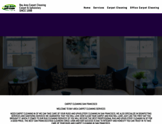 bayareacarpetcleaning.biz screenshot