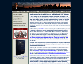 bayareaduidefense.com screenshot