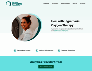 bayareahyperbarics.com screenshot