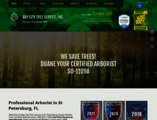 baycitytreeservice.com screenshot