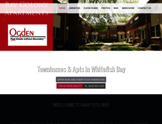 baycolonyapt.com screenshot